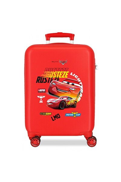 Disney Troler copii, Cars Rusteze Lightyear, ABS, valiza mica, rosie, 50x33x20 cm