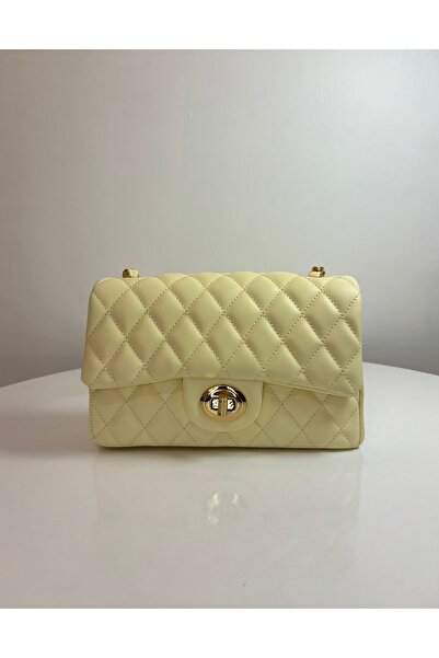 BK Bags & Accessories Quilted Knitted Chain Women's Hand and Shoulder Bag