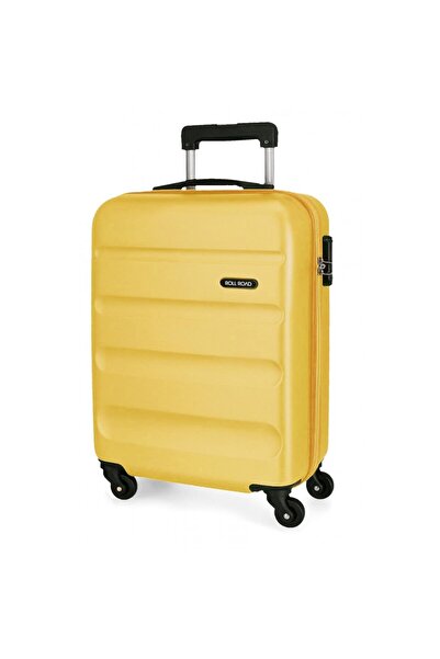 Roll Road Medium Flex trolley, ochre ABS, 46x65x23 cm