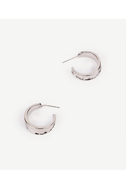 Yargıcı Amorf Halka Küpe