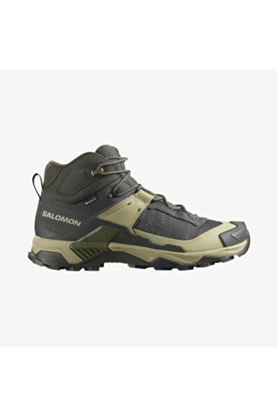 Salomon 477543 X ULTRA 5 MID GTX Ανδρικές μπότες εξωτερικού χώρου Γκρι πράσινο