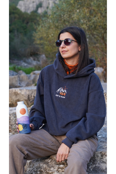 Ride and Roam Vanlife Sherpa Unisex Hoodie