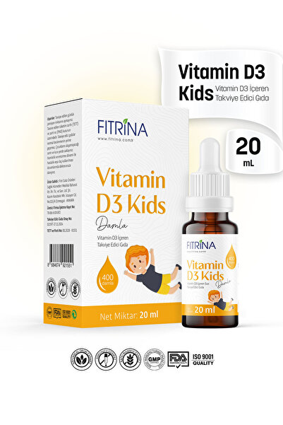 FITRİNA VİTAMİN D3 KIDS DAMLA 20 ML