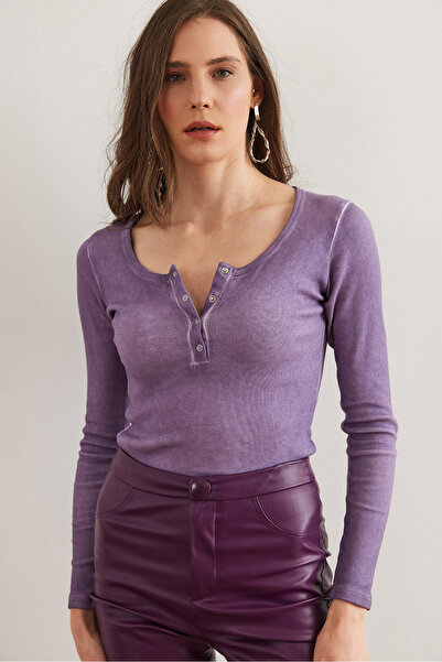 Olalook Lilac Washed Camisole Women's Blouse - Blz- 19000588