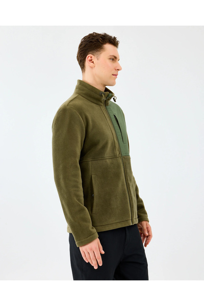 SKECHERS S2520130-0096 m Polar Jacket Men's Polar Khaki Green