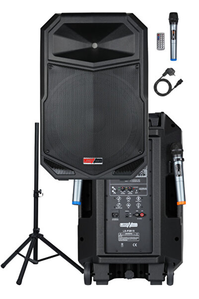 Lastvoice LS-P2915 Portatif Taşınabilir Mikrofonlu Şarjlı Ses Sistemi Hoparlö...