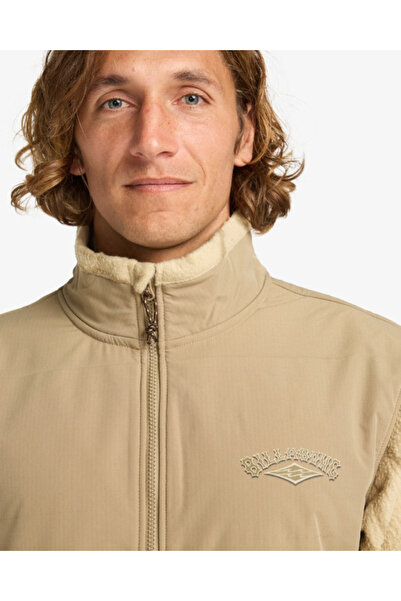 BİLLABONG Ebyft00144 Boundary Re-Issue Men's Fleece Beige