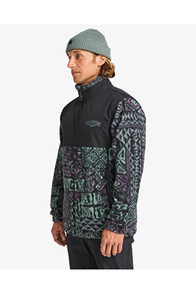 BİLLABONG EBYFT00144 BOUNDARY RE-ISSUE Ανδρικό Fleece Μωβ Μπλε