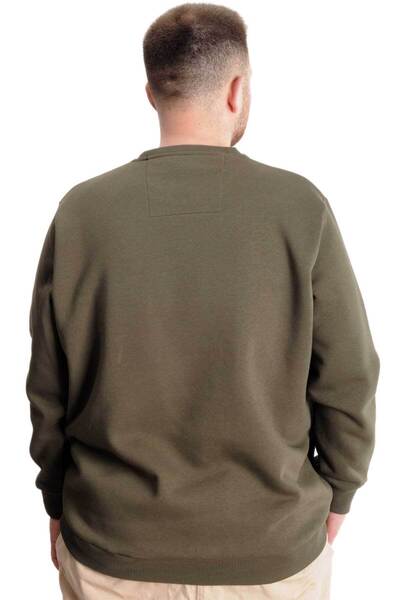 ModeXL Mode Xl Великий розмір Чоловічий Світшот Bisyaka Do It Yourself 23168 Хакі