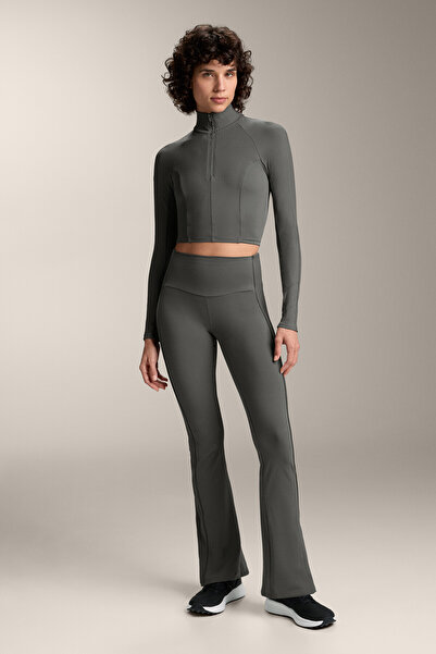 Oysho Comfortlux long-sleeve side rib tank top