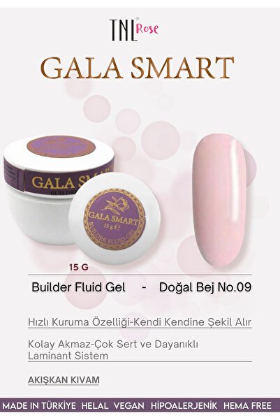 gala smart Builder Fluid Jel Akışkan Kıvam Gel Jel Tırnak Protez Tırnak Uzatm...