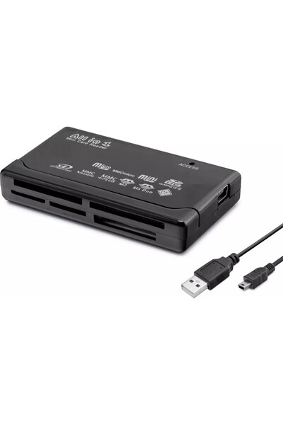 Daytona HT-09A All In One Usb 2.0 Reader & Writer – Sd - Microsd – Cf - Ms/ms Pro / Ms Duo Kart Okuyucu