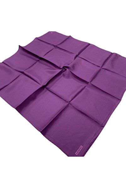 Armine Eșarfă de mătase Tivil de culoare uni liliac IST 10D02 - 64