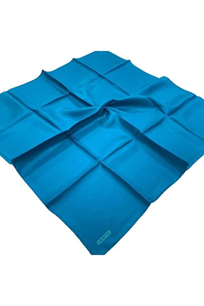 Armine وشاح حريري بلون فيروزي سادة من تيفيل IST 10D02 - 89