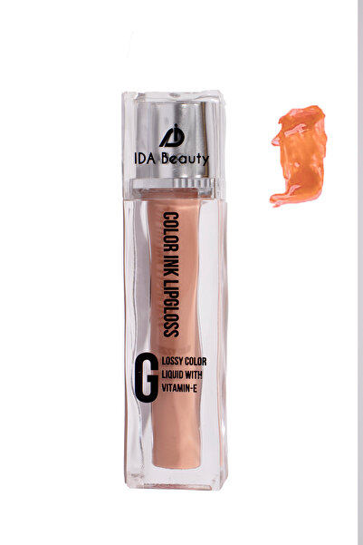 IDA Beauty Hue Kiss Color Ink Lip Gloss,Hydrating |Cruelty-Free (G12, 6ml)