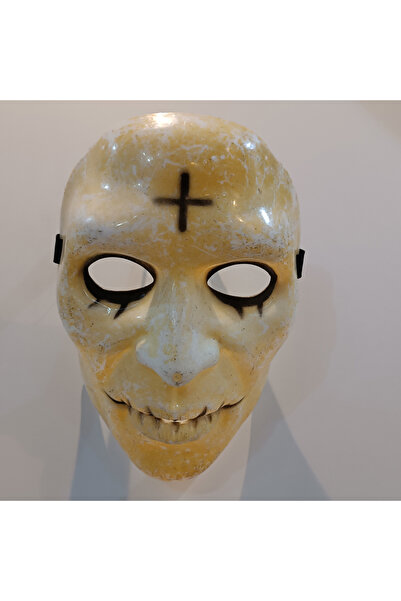Fabrilux Halloween mask with zombies and black cross
