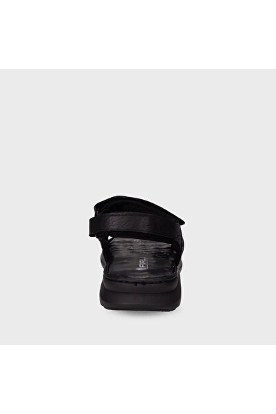 Forelli 40526 Bruce Men's Genuine Leather Sandals Black