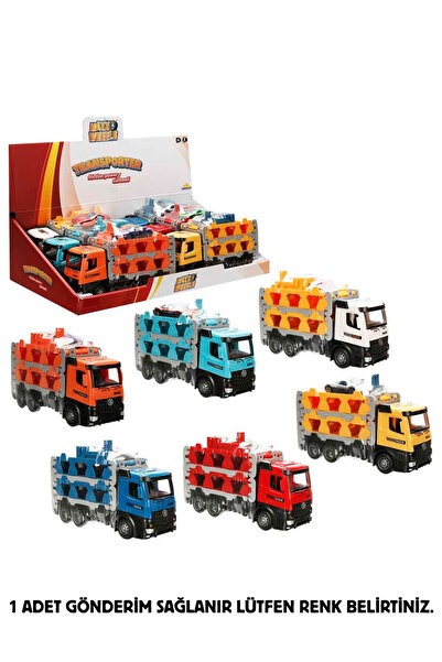 welcomein Maxx Wheels Taşıyıcı Tır Transporter Çekici ve 1 Metal Arabalı Oyun...