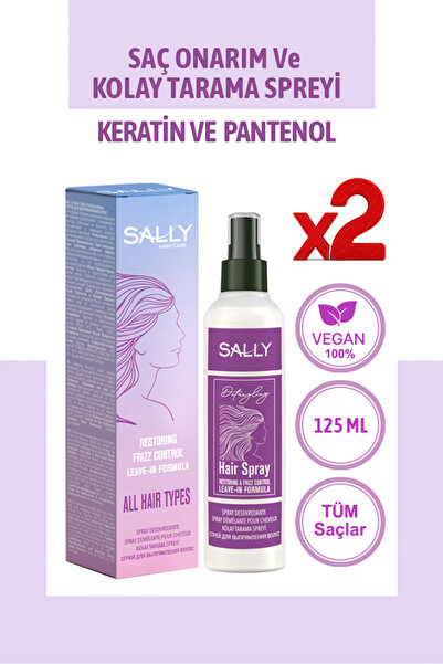Sally Güneş Ve Isı Koruyucu Saç Spreyi Bakım Sütü - Keratin & B5 Vitamini - 1...