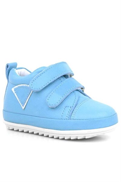 Rakerplus Scrat Genuine Leather Blue White First Step Shoes