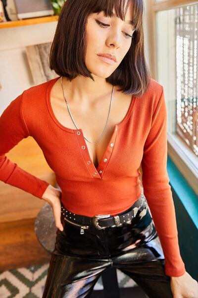 Olalook Women's Tile Patchwork Camisole Blouse BLZ-19000588