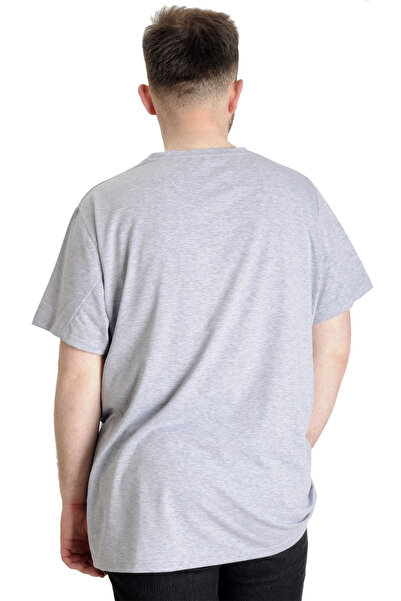 ModeXL Mode XL Large Size Lycra T-shirt Crew Neck 20149 Grimelange