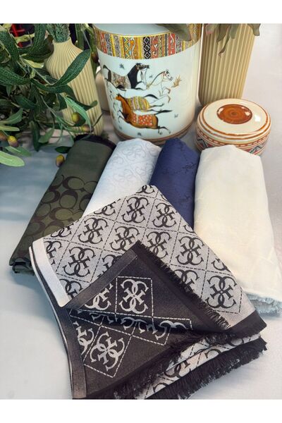 Oxygen Scarfs Το πιο αγαπημένο μεταξωτό σάλι από κασμίρ 5 τεμαχίων