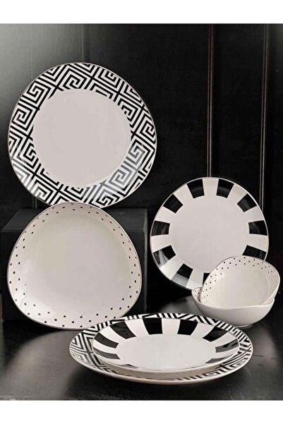 ROSSEV Yemek Takımı Valessa 24 Parça 6 Kişilik