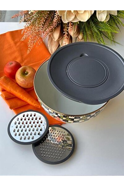 ROSSEV Miss Betty Paradise Emaye Çırpıcı Rende Seti