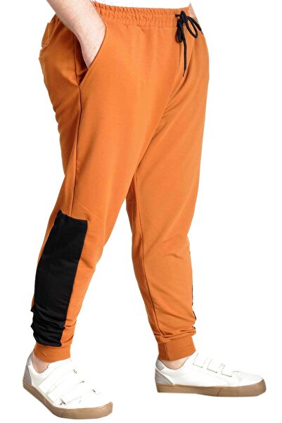 ModeXL Large Size Sweatpants Garnish 23518 Cinnamon