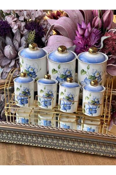 ROSSEV حامل توابل من Aero مكون من 7 قطع مع حامل