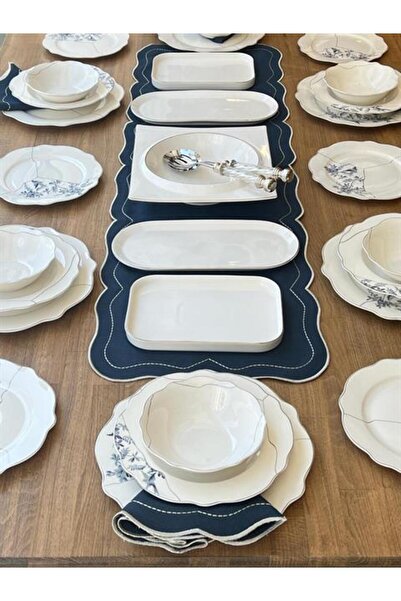 ROSSEV Yemek Takımı Palvin 44 Parça 6 Kişilik