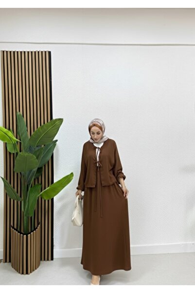 Bluezade Tesettür Etekli İkili Takım