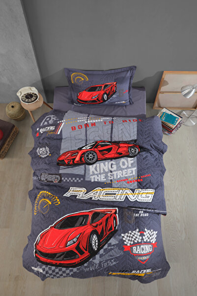 Clasy Ranforce 100% Cotton - Single Four Seasons Racing Team Set