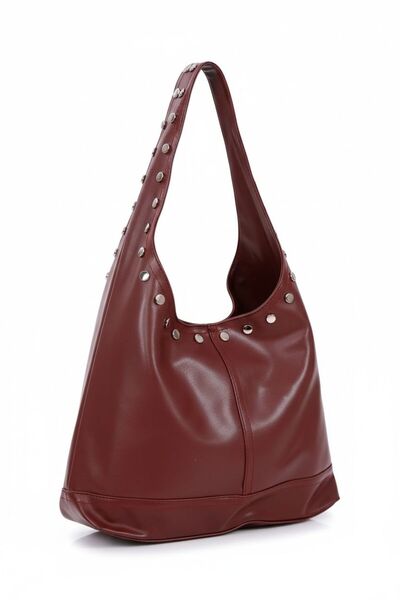 CELESTIAL COLLECTION حقيبة يد وكتف نسائية من لورا بوردو بتفاصيل مغناطيسية