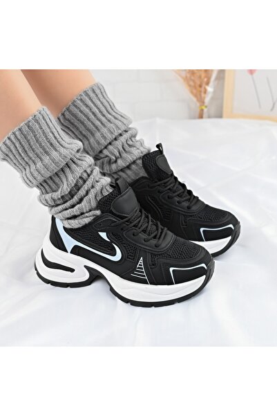 Tmall Pantofi sport De dama,cu inseretii din plasa,D1407,Negru