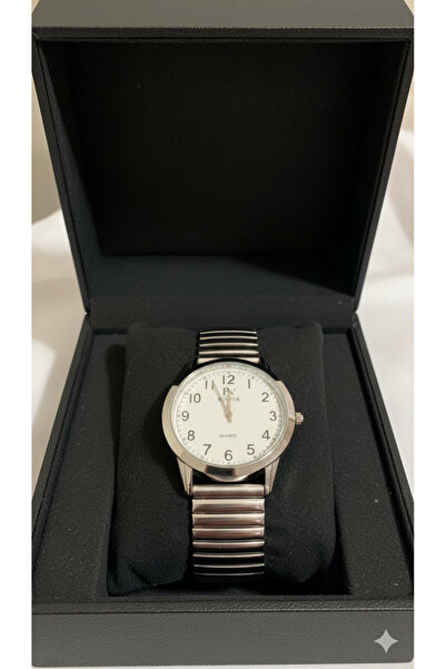 MR Silver 1980 Ayarlanabilir Kordonlu Erkek Kol Saati-2