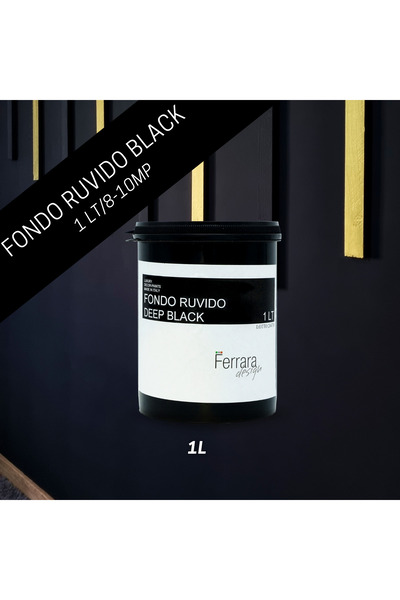 Ferrara Design Fondo Ruvido Negru, Ferrara Design, pe baza de apa, 1litru