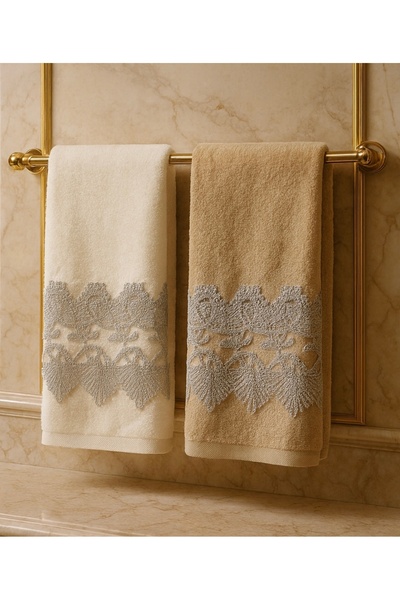 Çeyiz Bahçesi Set de prosoape dublu Benin 50&90