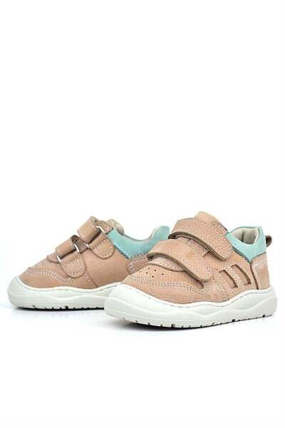 Rakerplus Schaggy Genuine Leather Powder Baby Sneakers