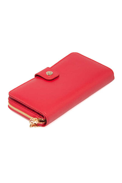 Tergan Червоний жіночий гаманець із натуральної шкіри - S1CB00005789-H4B