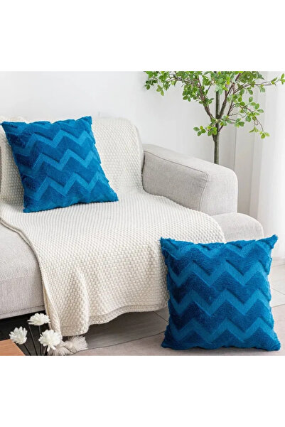 OEM Fețe de pernă decorative, din pluș 45x45 cm, set de 4 bucăți