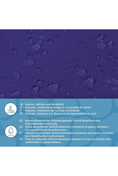 OEM Material impermeabil, material pentru tapițerie de exterior, 160x200 cm, potrivit pentru față de masă de grădină, albastru