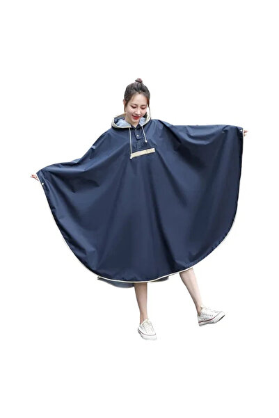 OEM Poncho de ploaie cu glugă , pelerină cu buzunar frontal, mărime universală