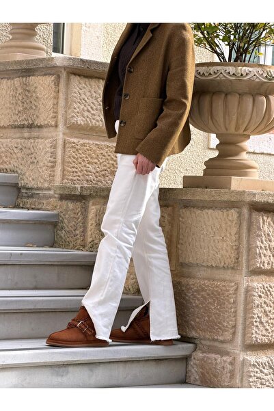 ESSO LA MİA la mia İçi Kürklü Kadın BOT TABA SÜET HAKİKİ DERİ