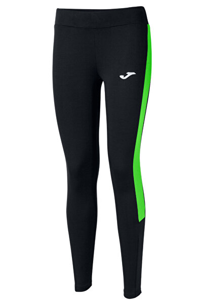 Joma Championship women's tights black fluorescent green L