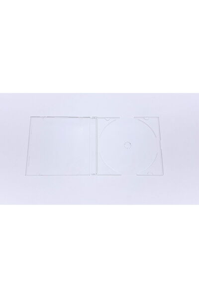 Omega Slim CD case, 56621, HQ, 5.2mm, transparent