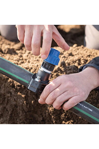 OEM Hydraulic compression adapter connection PEHD 20mm x 1/2", External thread, pressure 16 bar