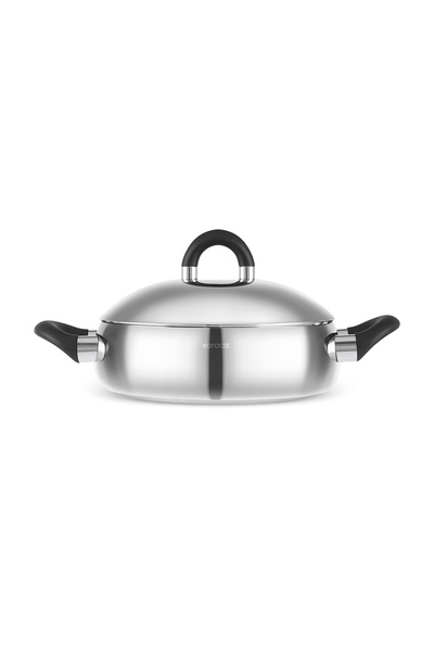 Karaca Fuji Induction Base 8-Piece Steel Cookware Set