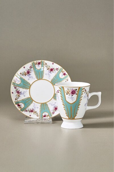 Karaca Dila 6-Person Coffee Cup Set 80 ml